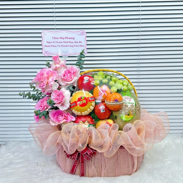 giỏ trái cây giá rẻ Đồng Xoài